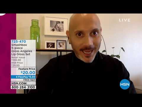 Smashbox 5piece Gloss Angeles Lip Gloss Set