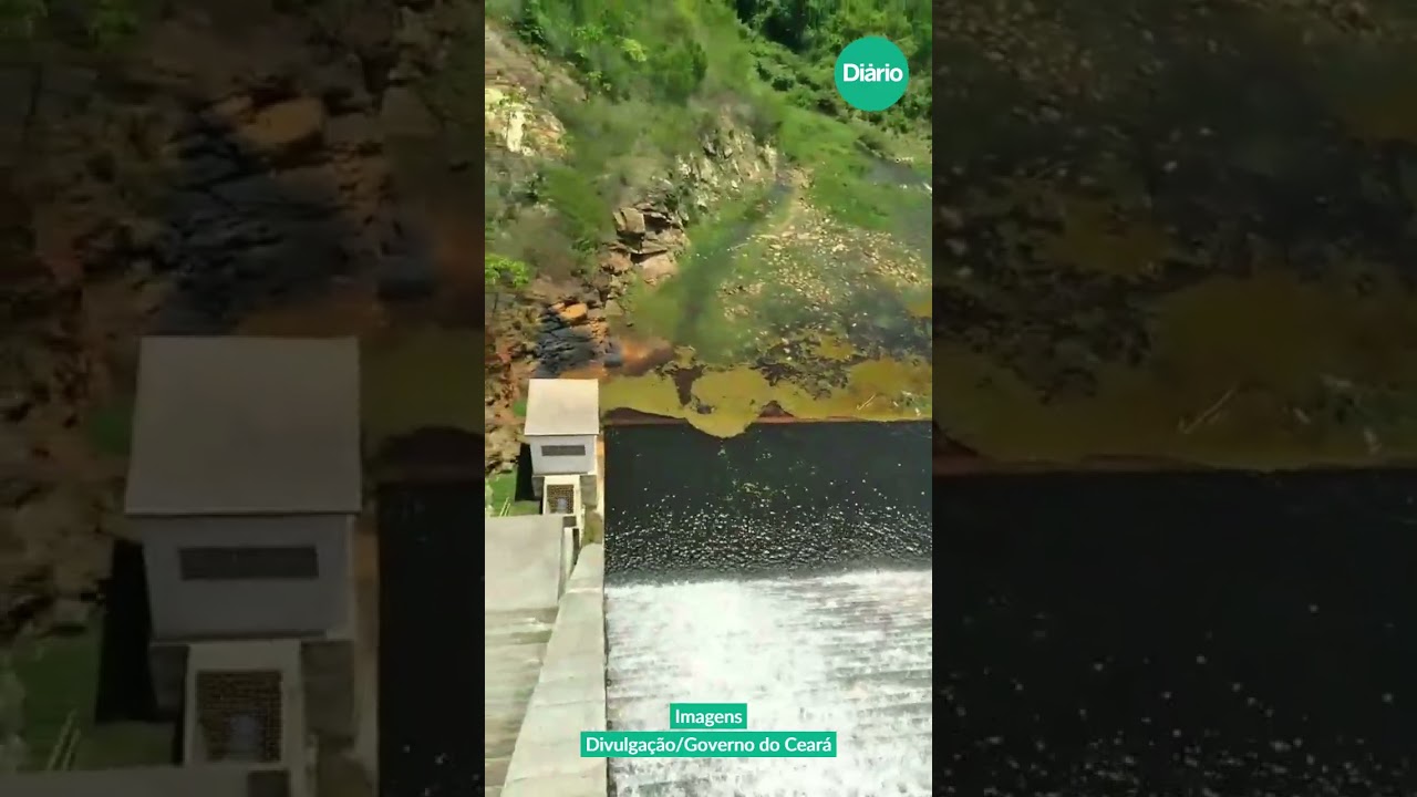 Imagem da notícia Açude Germinal, em Palmácia, é o primeiro a sangrar no Ceará em 2024; assista