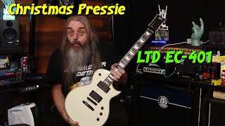 NEW Guitar Day! LTD EC 401 Christmas Present