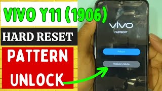 Vivo Y11 Pattern Unlock 2024 | With Free Tools (Vivo 1906 Hard Reset)