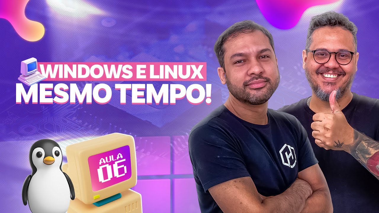Como instalar Windows e Linux no mesmo computador - Aula 06