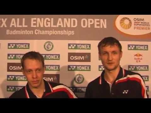 All England 2012 Дуркин/Николаенко 6 марта.Квалификация