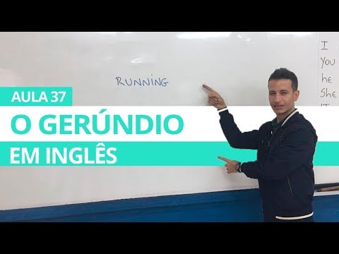 O GERÚNDIO EM INGLÊS - AULA 37 PARA INICIANTES - PROFESSOR KENNY