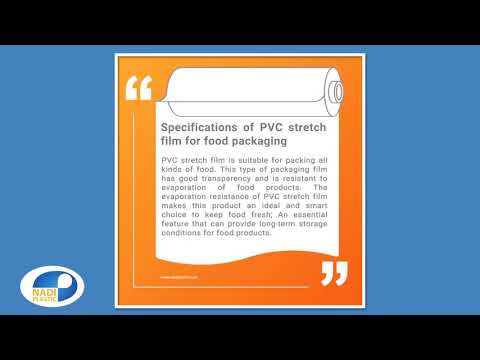 Specifications of PVC stretch film for food packaging