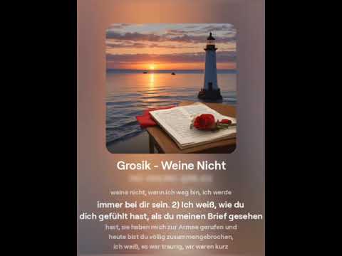 Grosik - Weine Nicht (Prod Warter Studio)