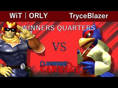 Clubhouse Carnage Melee  WINNERS QUARTERS - WiT | ORLY (Captain Falcon) vs TryceBlazer (Falco)