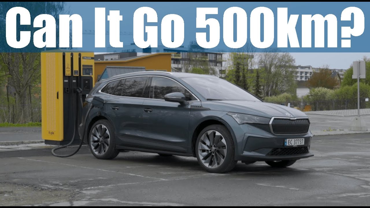 I drove the Skoda Enyaq IV80 down to 0% | This is what happened AND this is how far I got!
