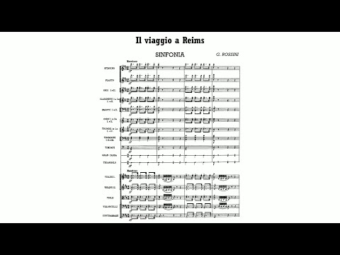 Rossini: Il viaggio a Reims (The Journey to Reims), Overture (with Score)