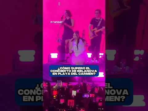 #Belanova dio un concierto para celebrar 32 años de #PlayaDelCarmen