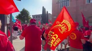 Almeno 5mila in corteo per lo sciopero dell'industria in Toscana: il video da Firenze