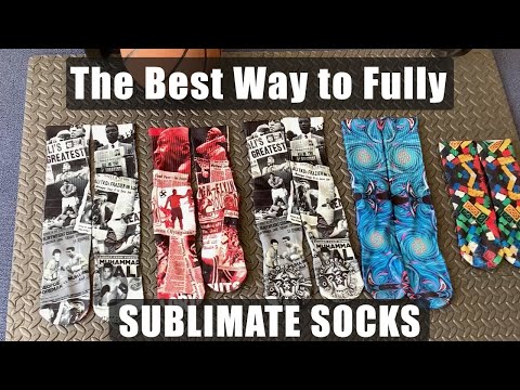 YouTube video about: Can you screen print on socks?