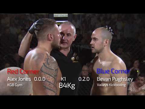 Adrenalin Fight Night Fight 11: Bevan Pughsley (VK) vs Alex-Leigh 'Batfink' Jones (KGB)