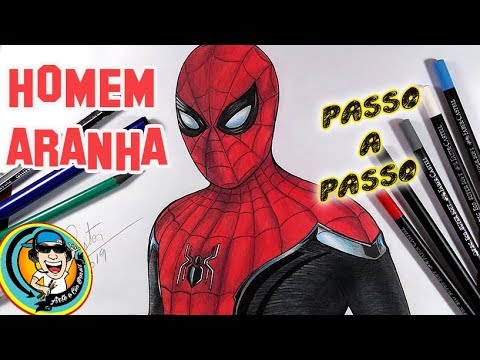 HOW TO DRAW THE MAN SPIDER STYLE HQ - MOVIE AWAY FROM HOME STEP BY STEP