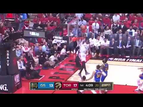 Pascal Siakam Skies for the Alley Oop One Handed slam!(NBA FINALS)