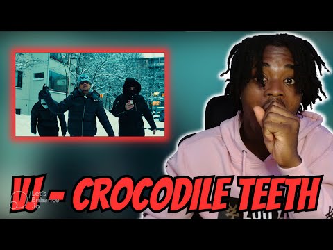 VJ  Crocodile Teeth | REACTION (FINNISH RAP)