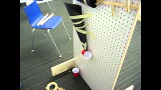 Marble Machines program at the Barrington Area Library