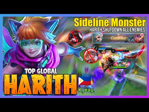 Harith Shutdown All Enemies - Harith Best Build 2021 [ Top Global Harith ] Kjeau. - Mobile Legends