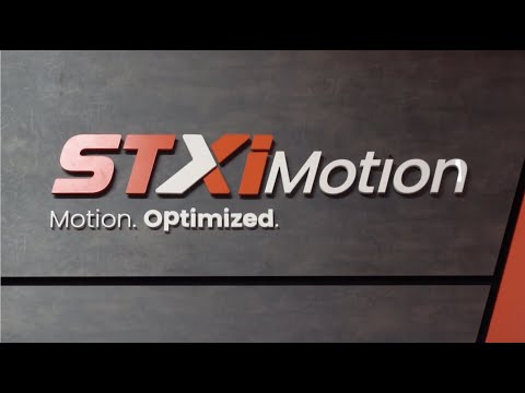 Welcome to STXI Motion logo