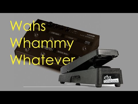 Using an expression pedal with a Line 6 HX Effects