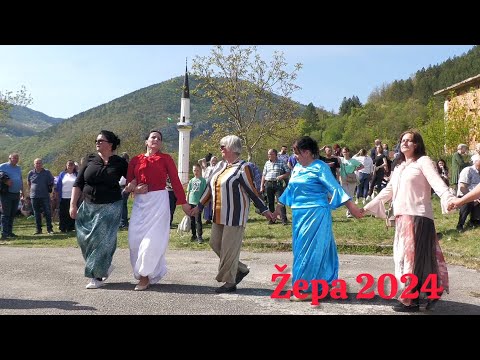 Dame u dimijama zaigrale kolo u Žepi! Bajramski teferič / Žepa
