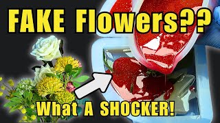 HE TRIED FAKE FLOWERS IN RESIN… You’ll Be Shocked!