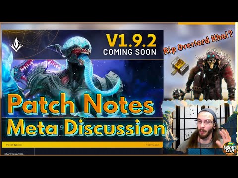 V1.9.2 Patch Notes Breakdown