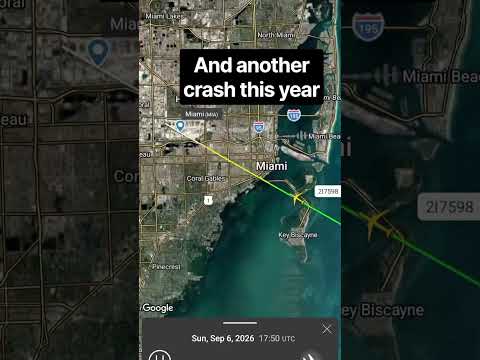 Another crash caugh by FR24 #flightradar24 #amazon #planecrash #florida