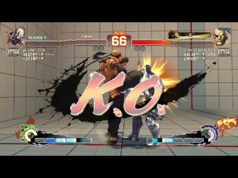 ウルトラストリートファイターIVバトル：セス vs サガット