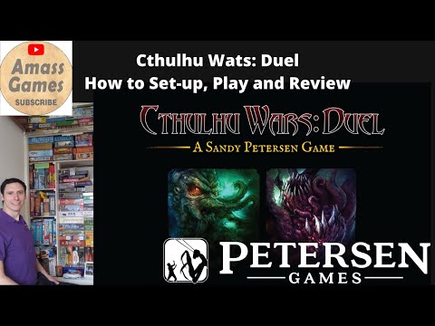 How to setup play and review Cthulhu Wars: Duel