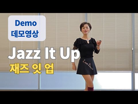 Jazz It Up Line Dance재즈 잇 업 (Improver : Rob Fowler) - Demo