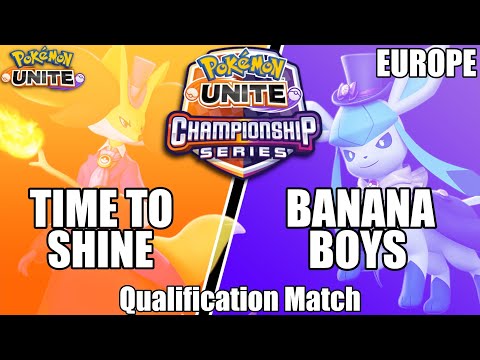 Time to Shine vs Banana Boys - PUCS EU Februrary Qualifcation Match - Pokemon Unite Tournament