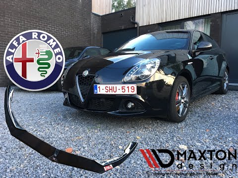 Installing a Maxton Design Splitter on my Giulietta QV (how to)