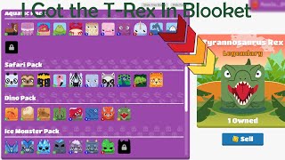 HACING THE DAILY TOKENS AND GETTING THE T-REX!!!!