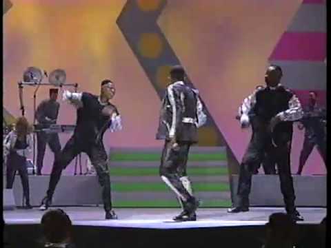 NEWJACKSWING! BOBBY BROWN - MEDLEY WITH DOPE STEP!