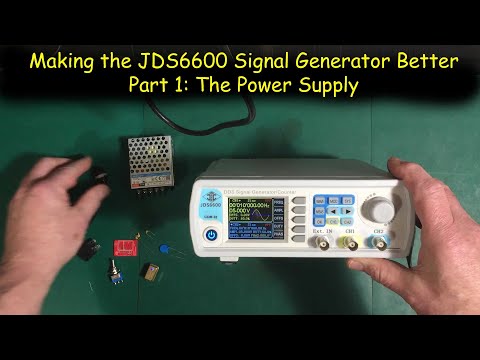 0048 - Improving the JDS6600 Part 1:  The Power Supply