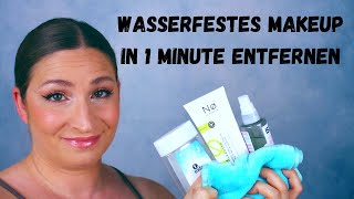 Wasserfestes Makeup in weniger als 1 Minute entfernen - so gehts!