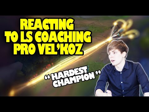 RANK 1 VEL'KOZ REACTING TO LS COACHING SK CROWNSHOT ON VEL'KOZ