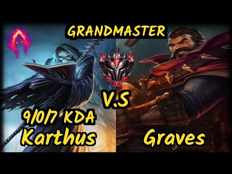 RDP Zuao (KARTHUS) vs GRAVES - 9/0/7 KDA JUNGLE GAMEPLAY - BR Ranked GRANDMASTER