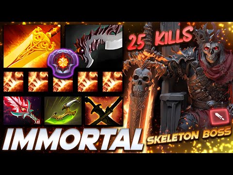 Wraith King Immortal Skeleton Boss - Dota 2 Pro Gameplay [Watch & Learn]