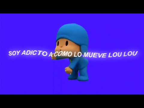 "como lo mueve lou lou" tiktok dance pocoyo • muevelou (lyrics español)
