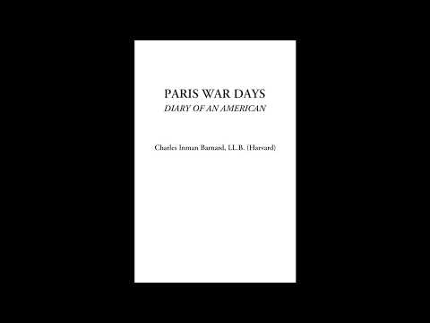 Paris War Days (Diary of an American) by Charles Inman Barnard LL.B — free full audiobook