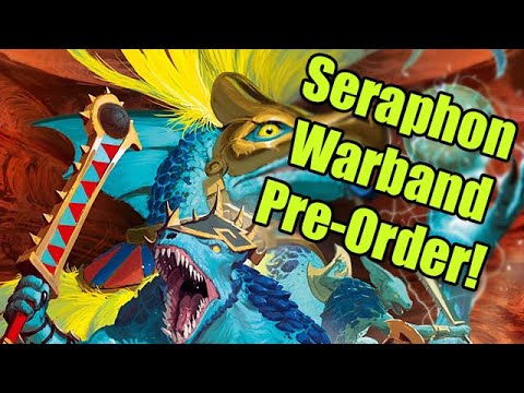 Seraphon Warband Pre-Order Next Week!