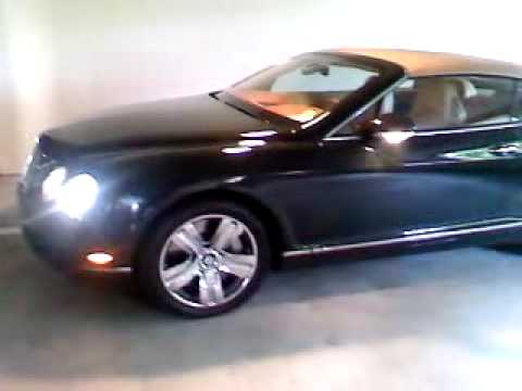 bentley convertible  valet parking