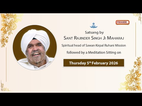 Satsang By Sant Rajinder Singh Ji Maharaj - Feb 05, 2026
