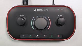 Video thumbnail for Focusrite Vocaster Two Interface Review / Explained by Podcastage