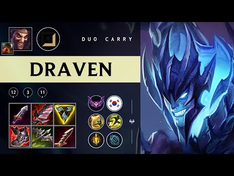 Draven ADC vs Xayah - KR Master Patch 25.24