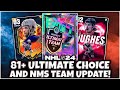 81+ ULTIMATE CHOICE AND NMS TEAM UPDATE! | NHL 24