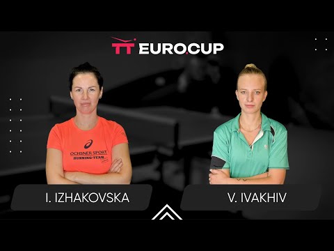 07:00 Inha Izhakovska - Valeriia Ivakhiv 27.06.2025 TT Euro.Cup Women Ukraine Star TABLE 3