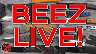 KNIVES LIVE! MULTI-KNIFE GIVEAWAY & KNIFE TALK FROM BEGINNERS TO PROS!
