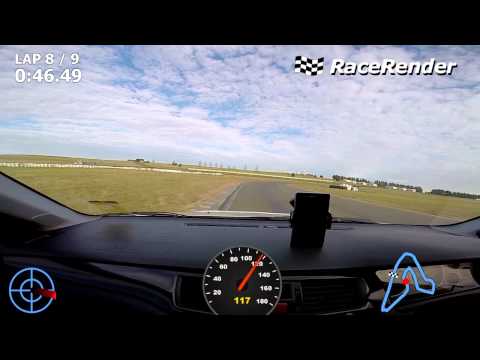Stock Evo 9 Wakefield raceway lap